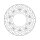 *10 DAYS EXTRA TRANSIT TIME* Moto-Master Halo series floating brake rotor