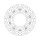 Moto-Master Halo series floating brake rotor