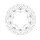 Moto-Master Halo series floating brake rotor