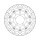 Moto-Master Halo series floating brake rotor