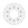 Moto-Master Halo series floating brake rotor