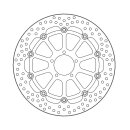 Moto-Master Halo series floating brake rotor
