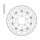 Moto-Master Halo series floating brake rotor