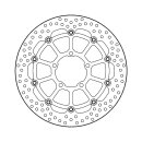 Moto-Master Halo series floating brake rotor
