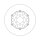 Moto-Master Halo series floating brake rotor