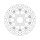 Moto-Master Halo series floating brake rotor