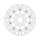 Moto-Master Halo series floating brake rotor