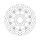 Moto-Master Halo series floating brake rotor