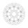 Moto-Master Halo series floating brake rotor