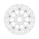 Moto-Master Halo series floating brake rotor