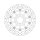 Moto-Master Halo series floating brake rotor