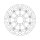 Moto-Master Halo series floating brake rotor