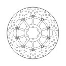 Moto-Master Halo series floating brake rotor