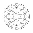 Moto-Master Halo series floating brake rotor