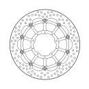 Moto-Master Halo series floating brake rotor