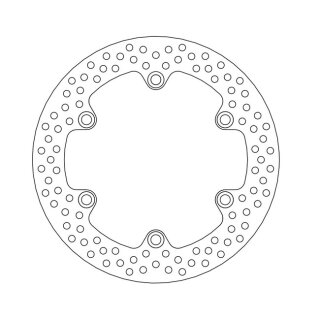 Moto-Master Halo series brake rotor