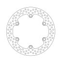 Moto-Master Halo series brake rotor