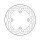 Moto-Master Halo series brake rotor