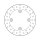Moto-Master Halo series brake rotor