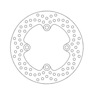 Moto-Master Halo series brake rotor