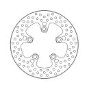 Moto-Master Halo series brake rotor