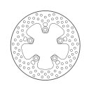 Moto-Master Halo series brake rotor