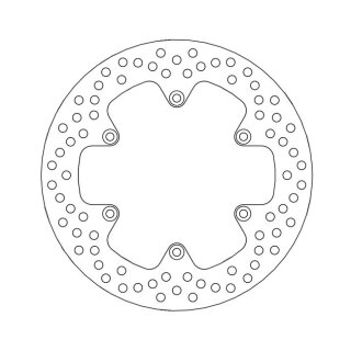 Moto-Master Halo series brake rotor