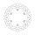 Moto-Master Halo series brake rotor