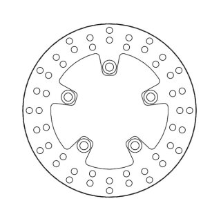 Moto-Master Halo series brake rotor