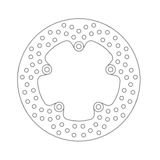 Moto-Master Halo series brake rotor