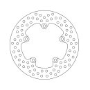Moto-Master Halo series brake rotor
