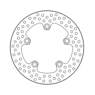 Moto-Master Halo series brake rotor