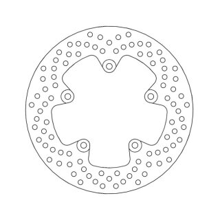 Moto-Master Halo series brake rotor