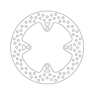 Moto-Master Halo series brake rotor