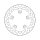 Moto-Master Halo series brake rotor