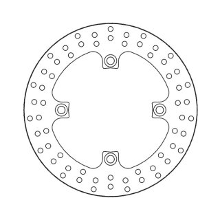 Moto-Master Halo series brake rotor