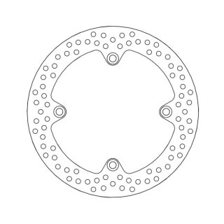 Moto-Master Halo series brake rotor
