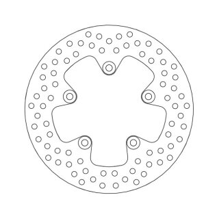 Moto-Master Halo series brake rotor