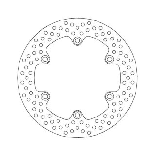 Moto-Master Halo series brake rotor
