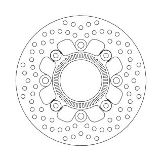 Moto-Master Halo series brake rotor