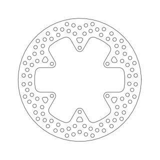 Moto-Master Halo series brake rotor