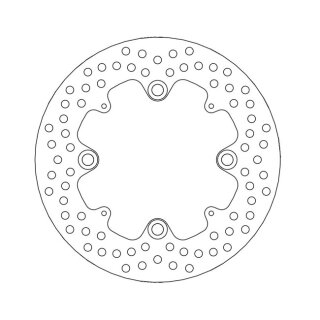 Moto-Master Halo series brake rotor