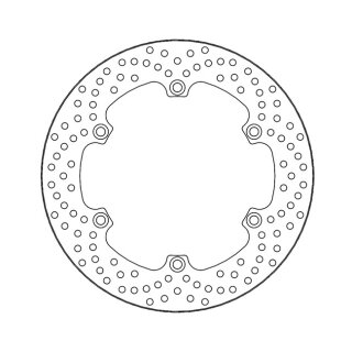 Moto-Master Halo series brake rotor