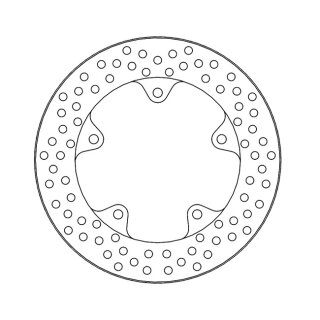Moto-Master Halo series brake rotor