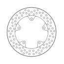 Moto-Master Halo series brake rotor