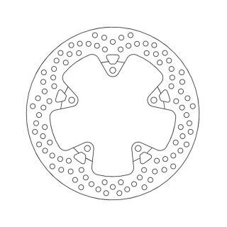 Moto-Master Halo series brake rotor