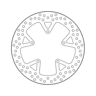 Moto-Master Halo series brake rotor