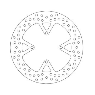 Moto-Master Halo series brake rotor