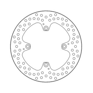 Moto-Master Halo series brake rotor