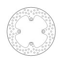 Moto-Master Halo series brake rotor